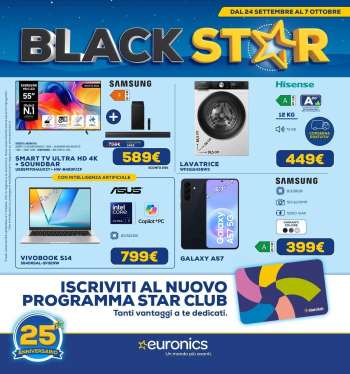 Volantino Euronics - 24/9/2026 - 7/10/2026.