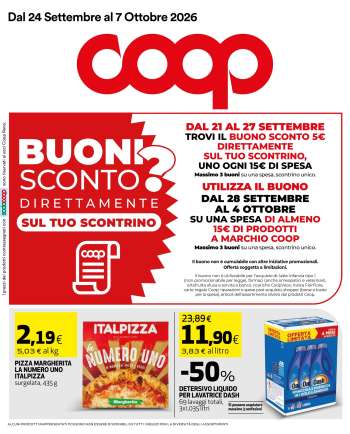 Volantino Coop - 24/9/2026 - 7/10/2026.