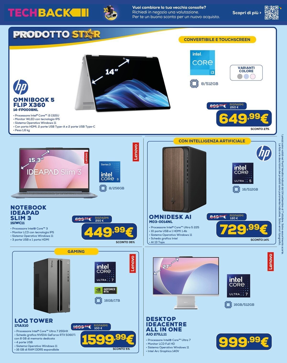 Volantino Euronics - 24/9/2026 - 8/10/2026. Pagina 11