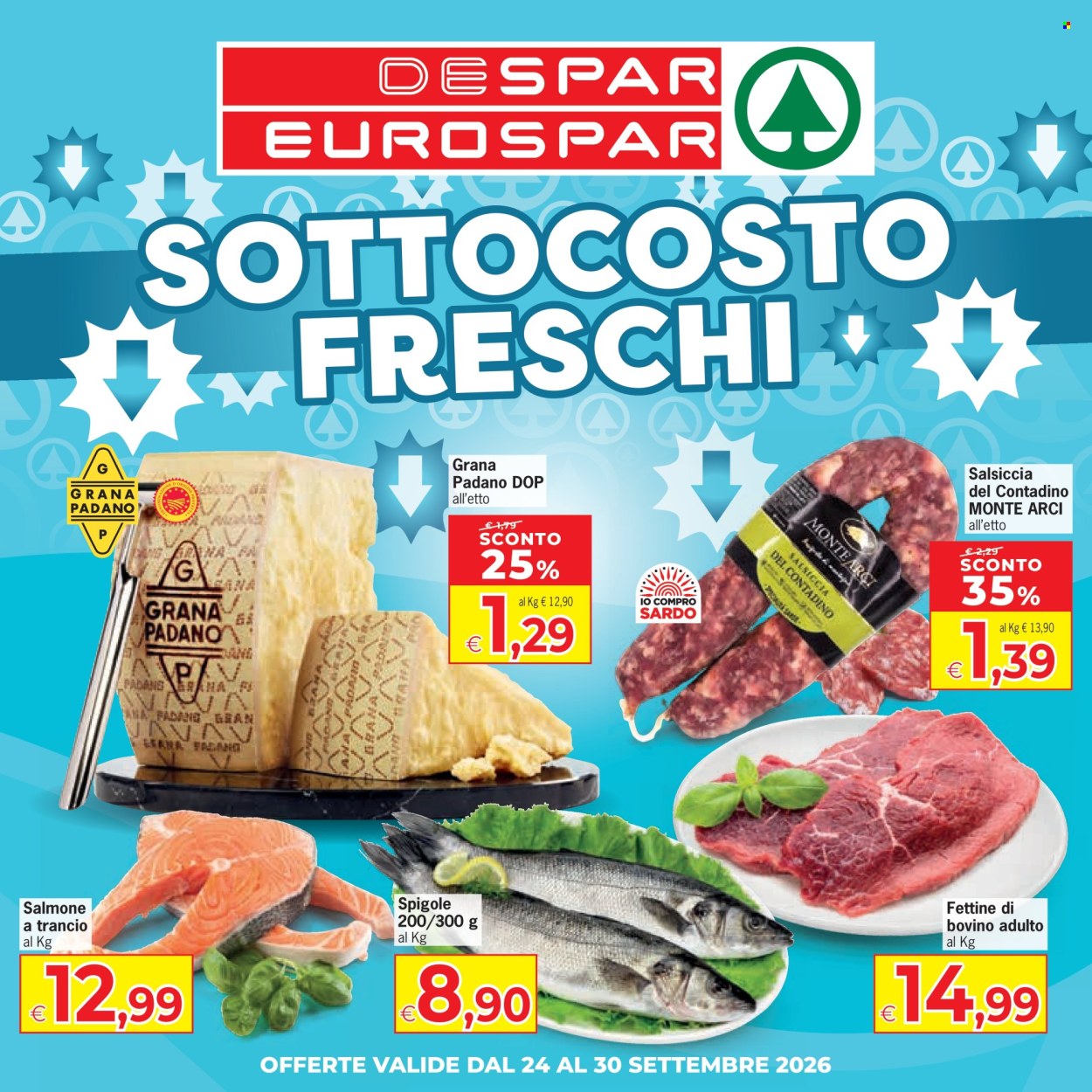 Volantino Despar - 24/9/2026 - 30/9/2026. Pagina 1