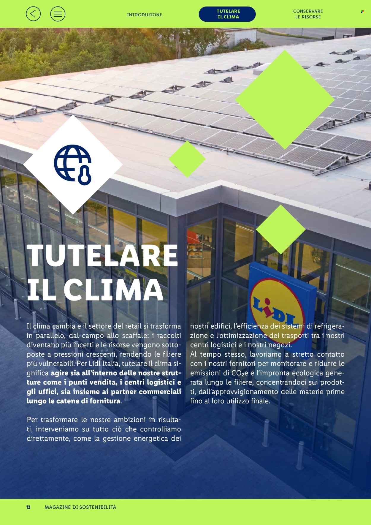 Volantino Lidl. Pagina 12