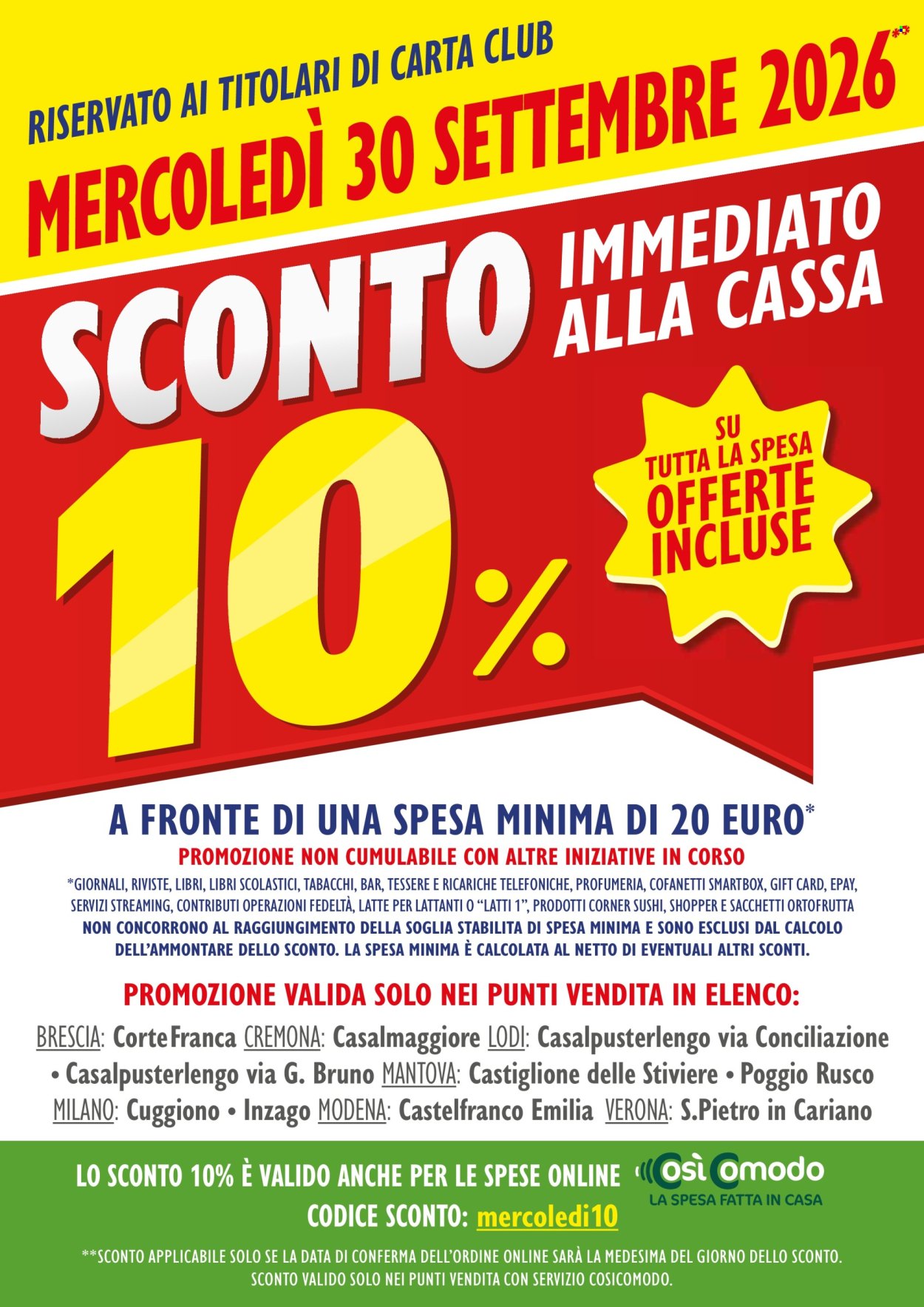 Volantino Famila - 30/9/2026 - 30/9/2026. Pagina 2