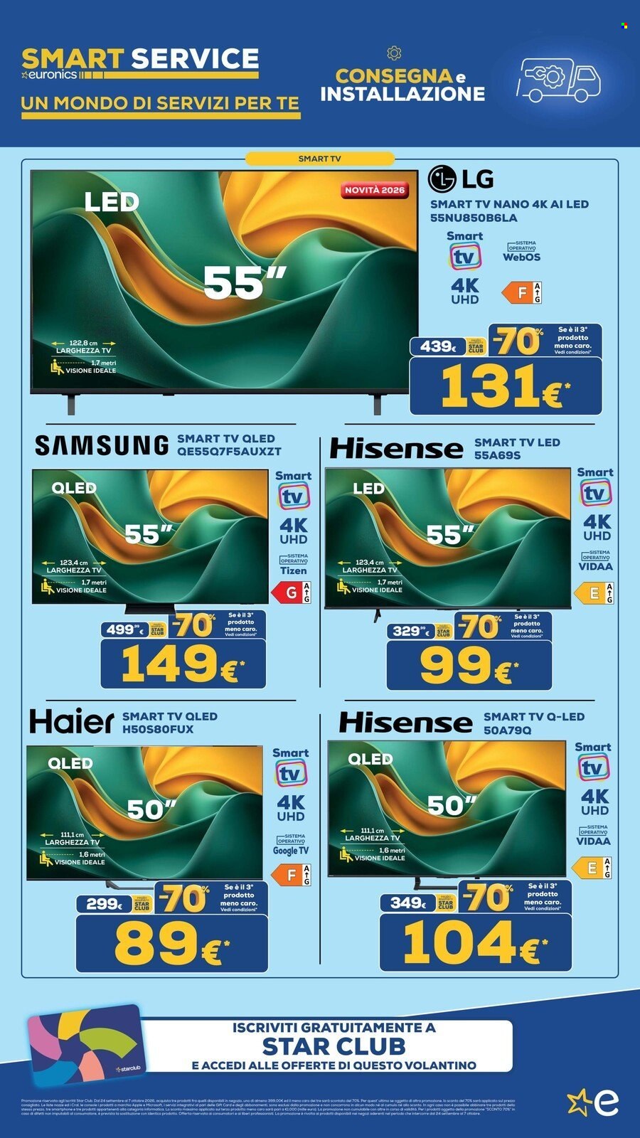 Volantino Euronics - 24/9/2026 - 7/10/2026. Pagina 3