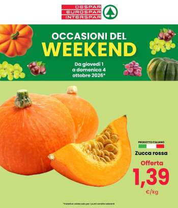 Volantino Interspar - 1/10/2026 - 4/10/2026.