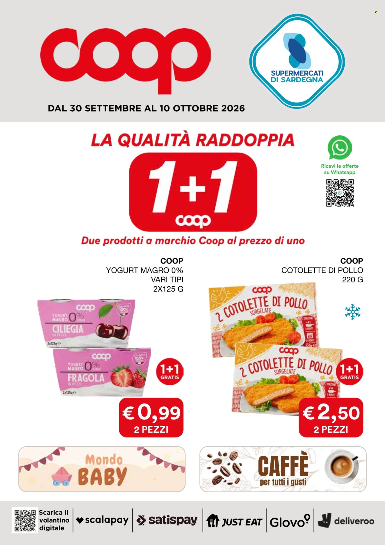 Volantino Coop - 30/9/2026 - 10/10/2026. Pagina 1