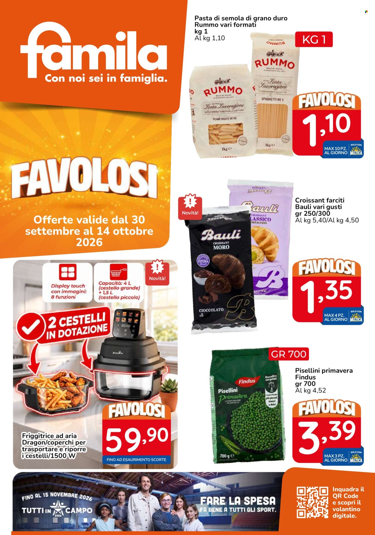 Volantino Famila - 30/9/2026 - 14/10/2026. Pagina 1