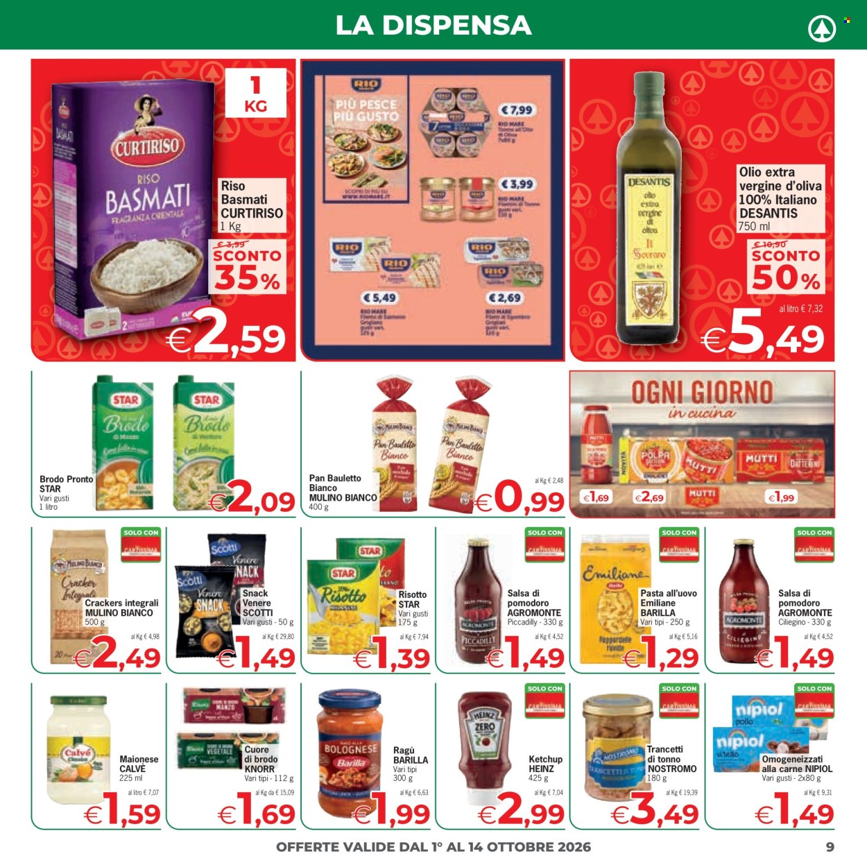 Volantino Eurospar - 1/10/2026 - 14/10/2026. Pagina 9