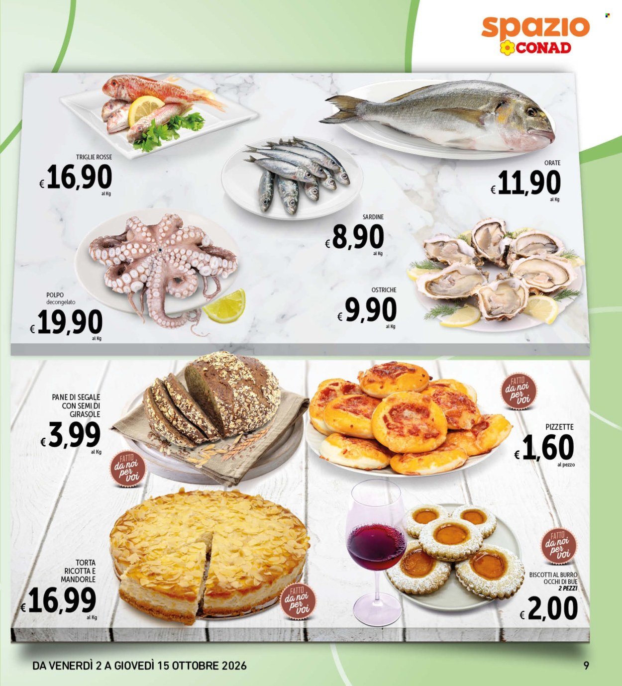 Volantino Spazio Conad - 2/10/2026 - 15/10/2026. Pagina 9