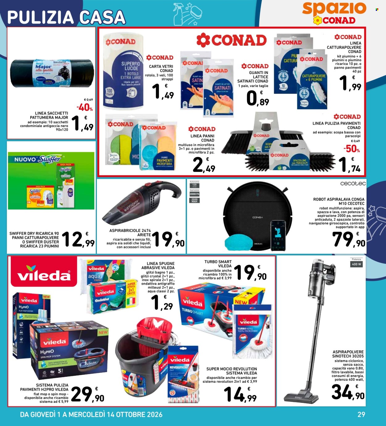 Leták Spazio Conad - 1.10.2026 - 14.10.2026. Strana 29
