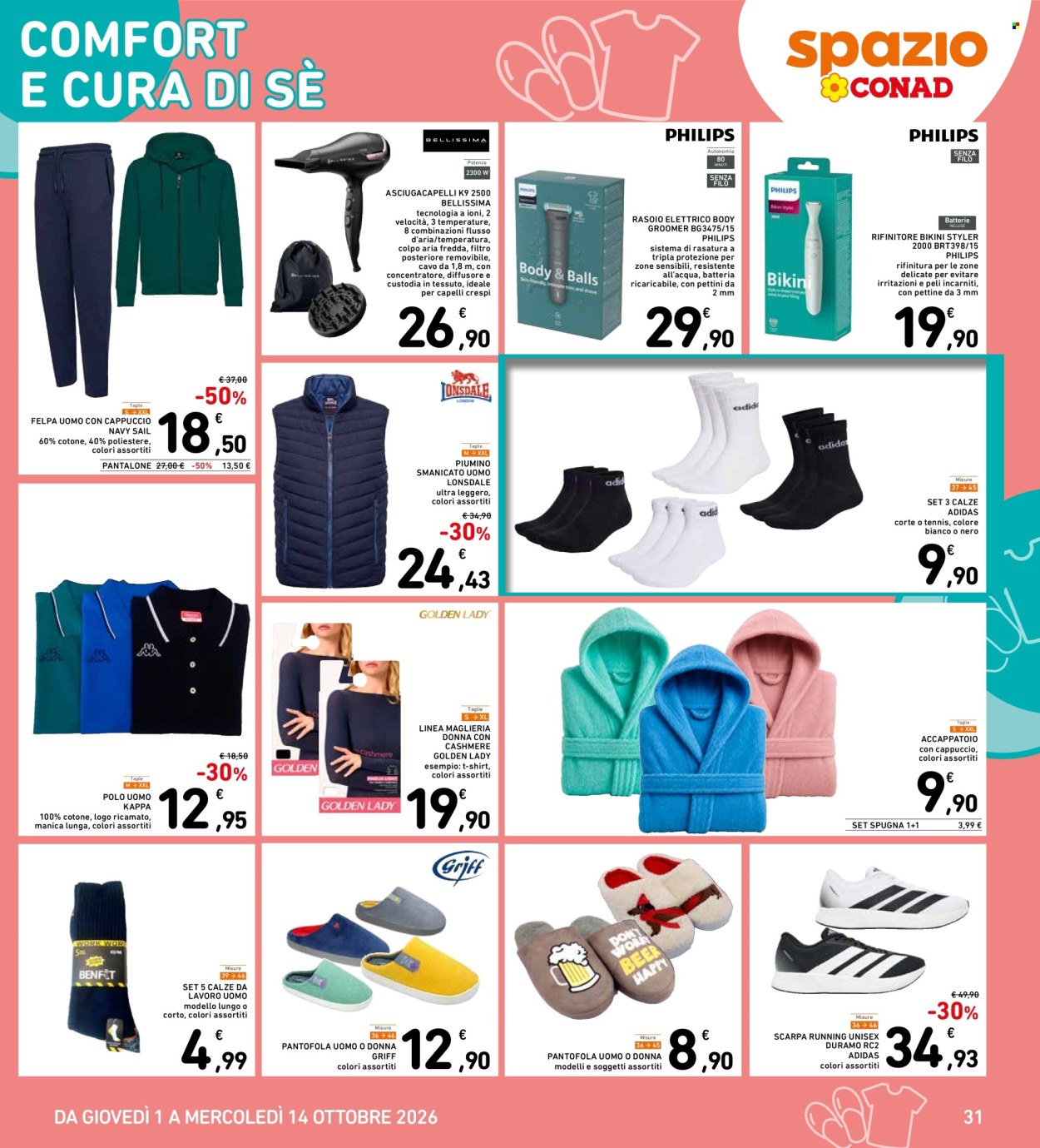 Leták Spazio Conad - 1.10.2026 - 14.10.2026. Strana 31