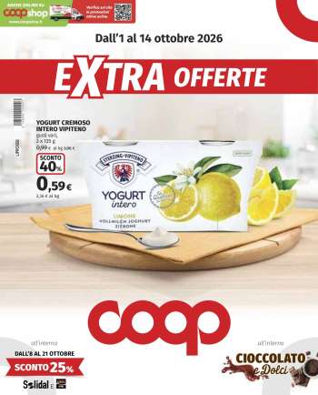 Volantino Coop - 1/10/2026 - 14/10/2026.