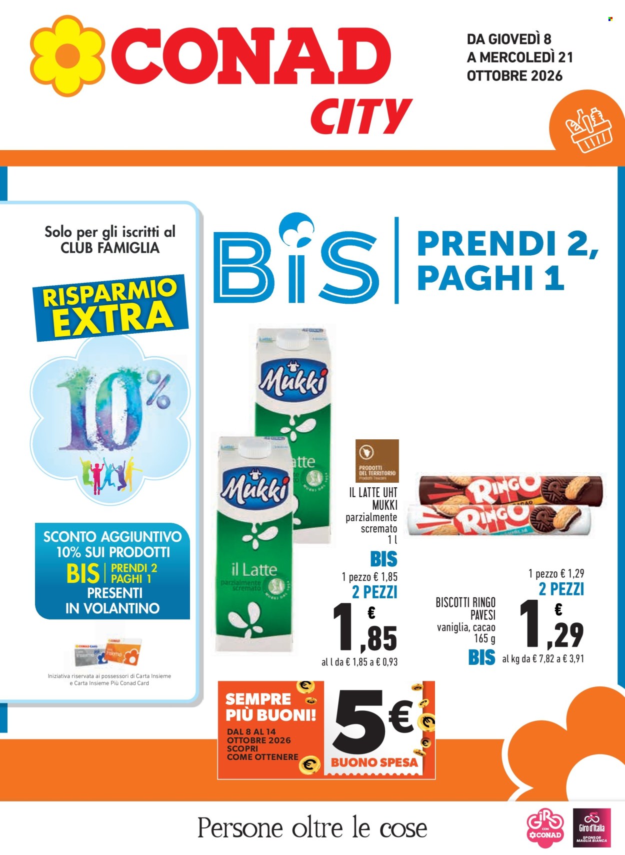 Volantino Conad - 8/10/2026 - 21/10/2026. Pagina 1