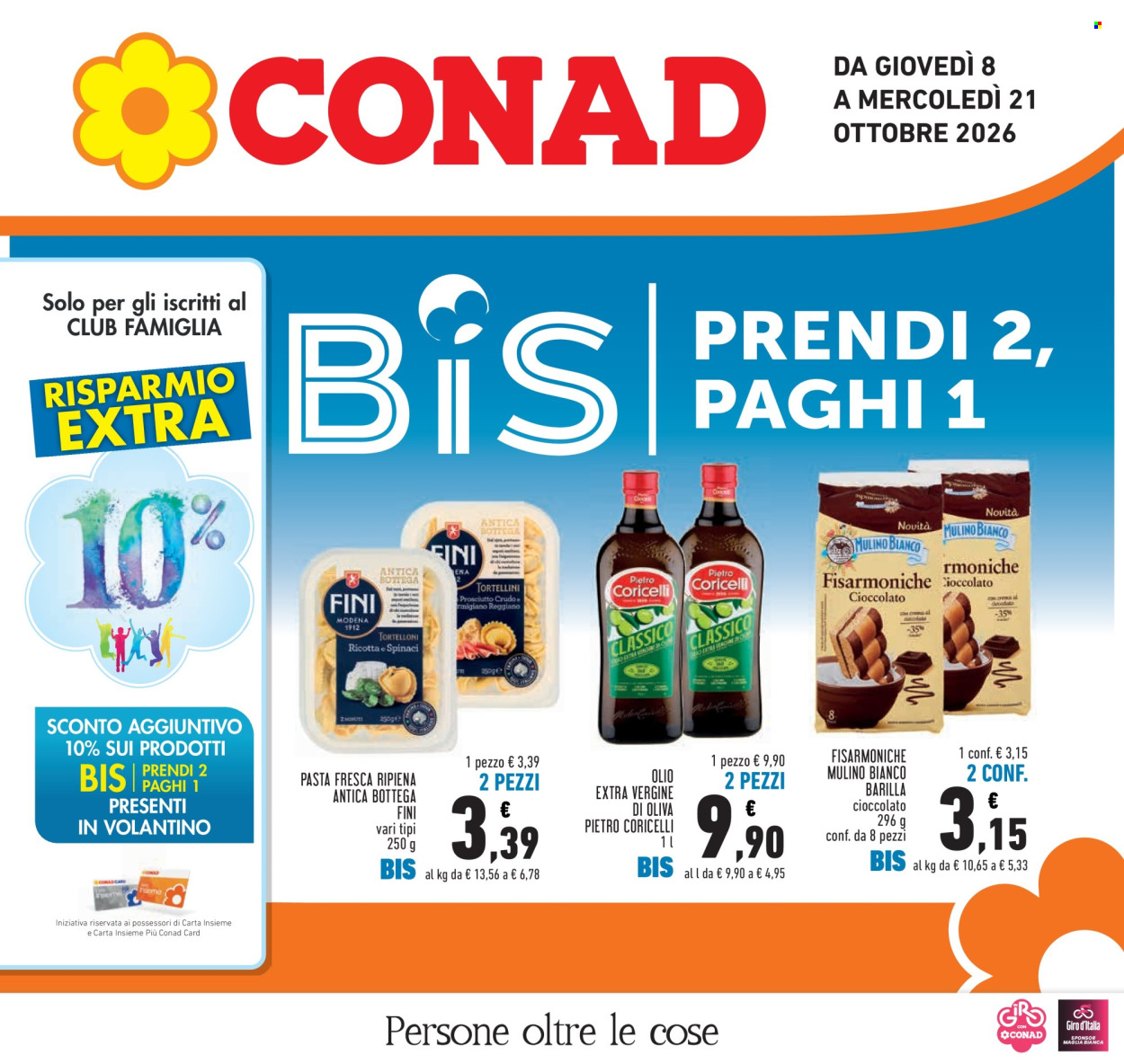 Volantino Conad - 8/10/2026 - 21/10/2026. Pagina 1