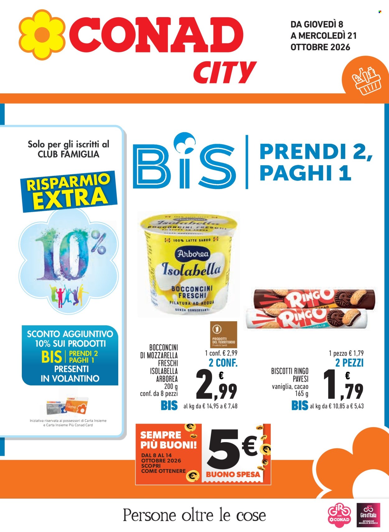 Volantino Conad - 8/10/2026 - 21/10/2026. Pagina 1