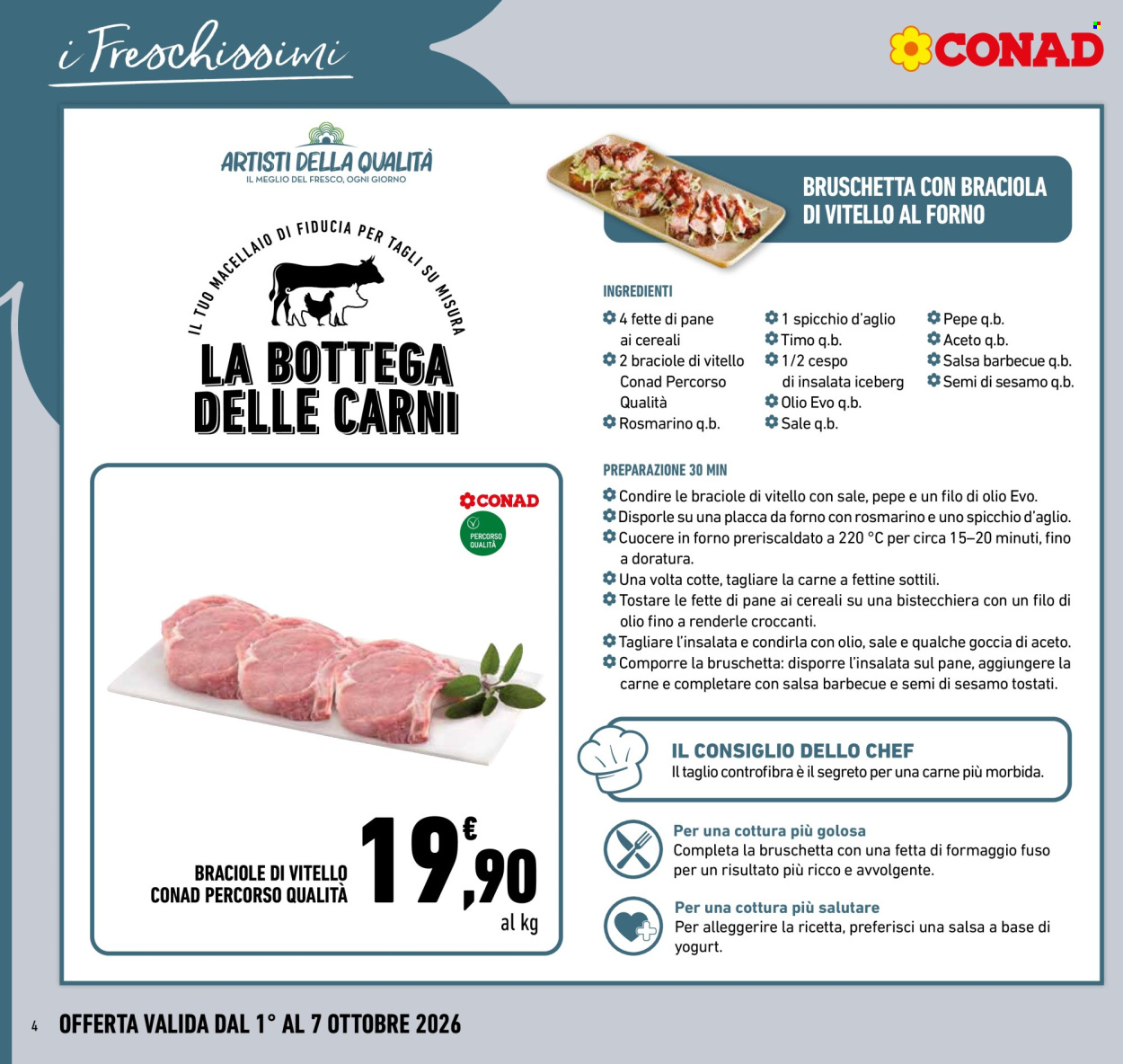 Volantino Conad - 1/10/2026 - 7/10/2026. Pagina 4