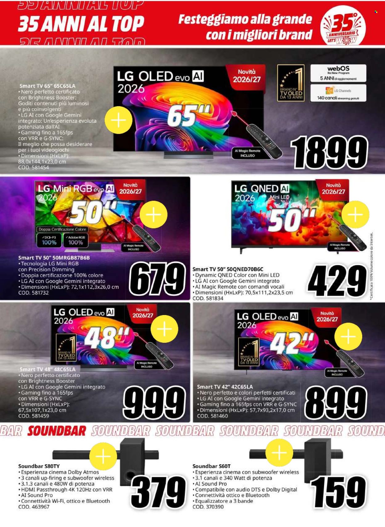 Volantino MediaWorld - 1/10/2026 - 5/10/2026. Pagina 3