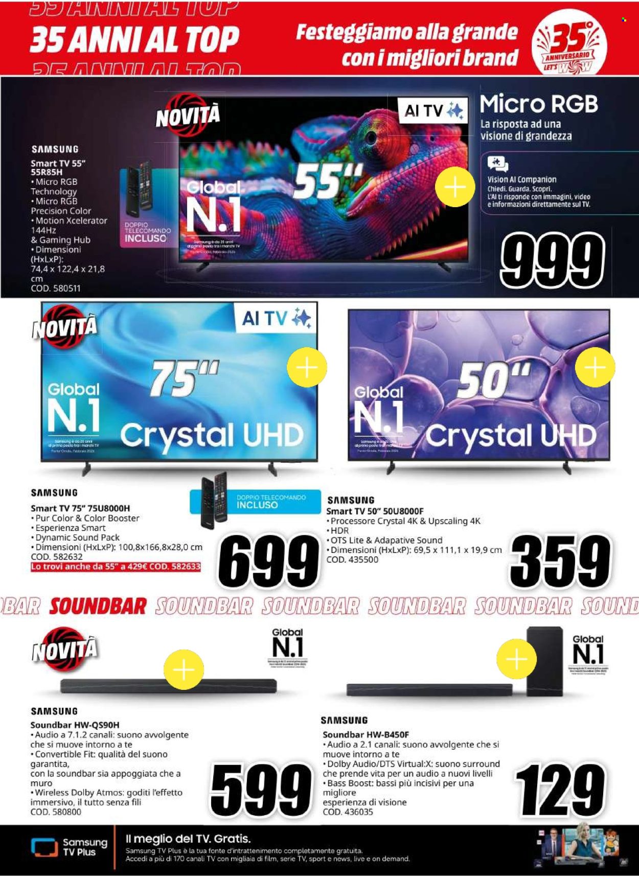 Volantino MediaWorld - 1/10/2026 - 5/10/2026. Pagina 7
