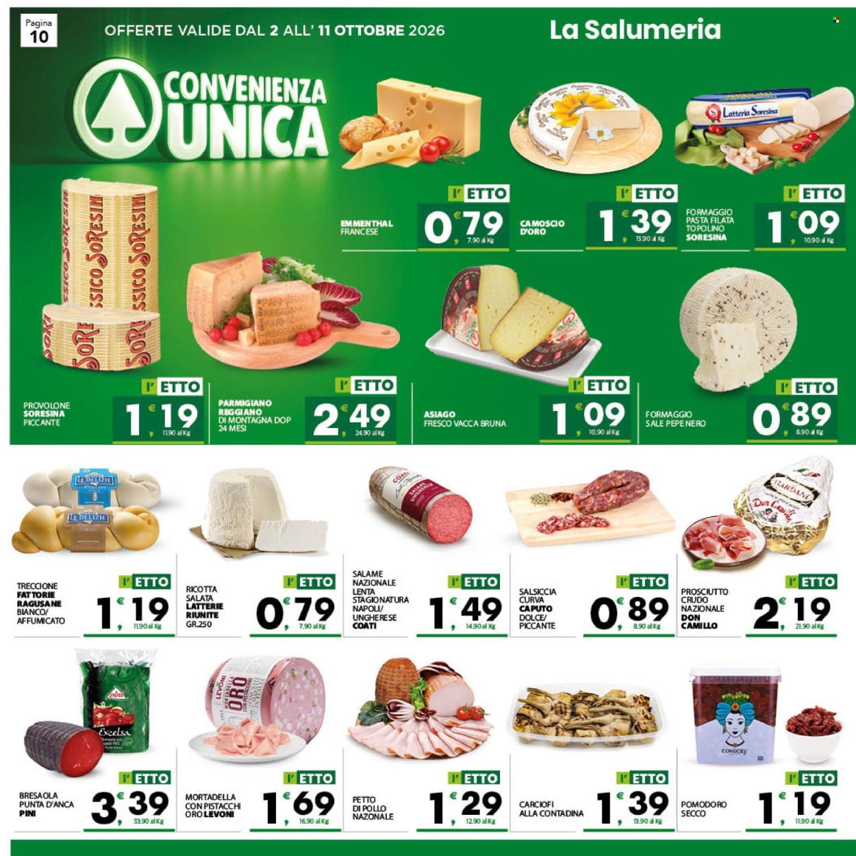Volantino Eurospar - 2/10/2026 - 11/10/2026. Pagina 10