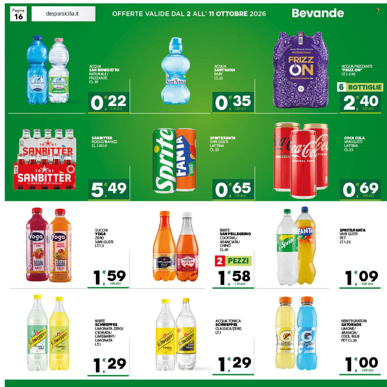Volantino Despar - 2/10/2026 - 11/10/2026. Pagina 16