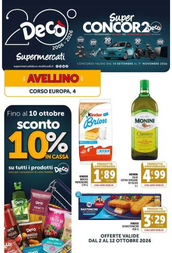 Volantino Deco - 2/10/2026 - 12/10/2026.