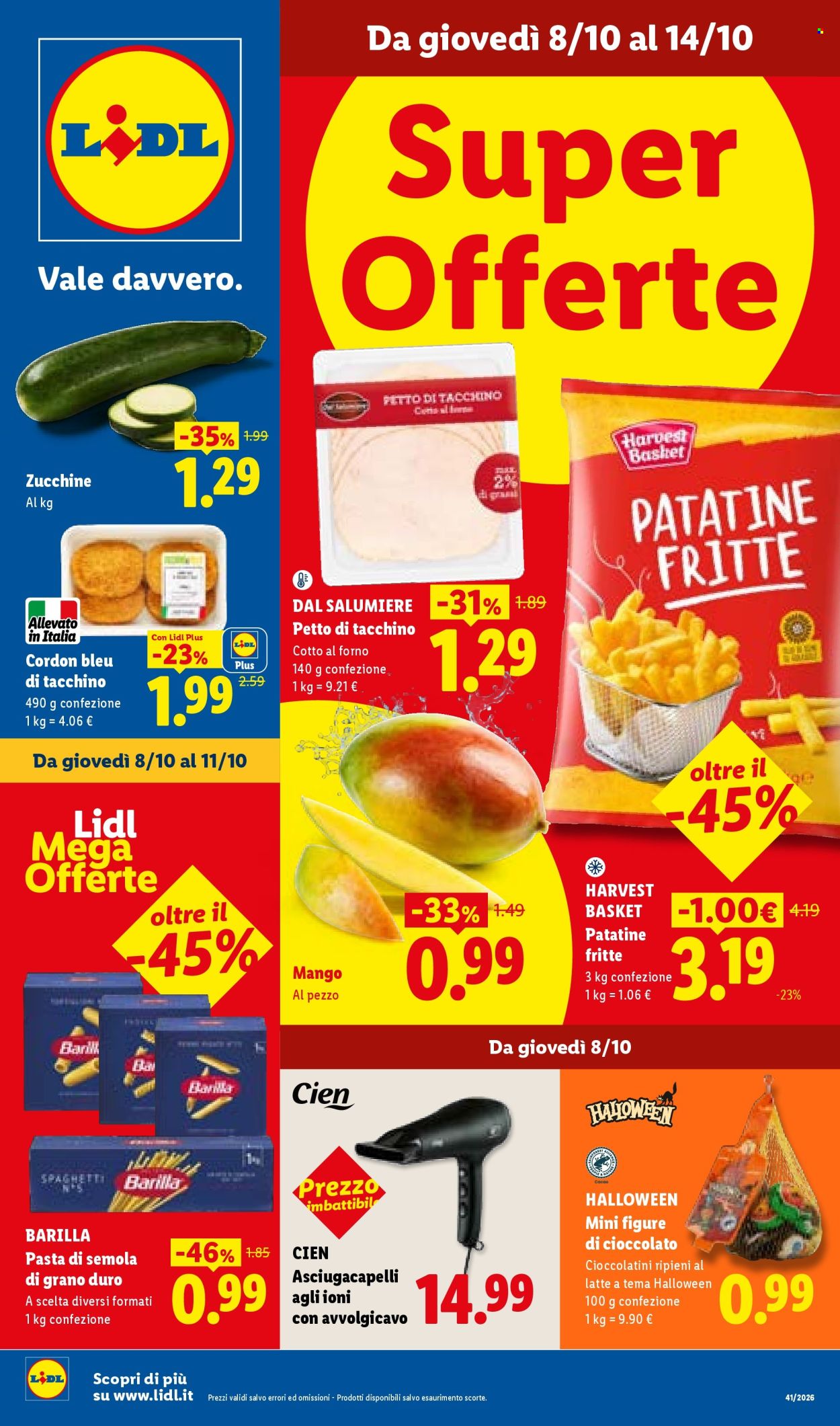 Volantino Lidl - 8/10/2026 - 14/10/2026. Pagina 1
