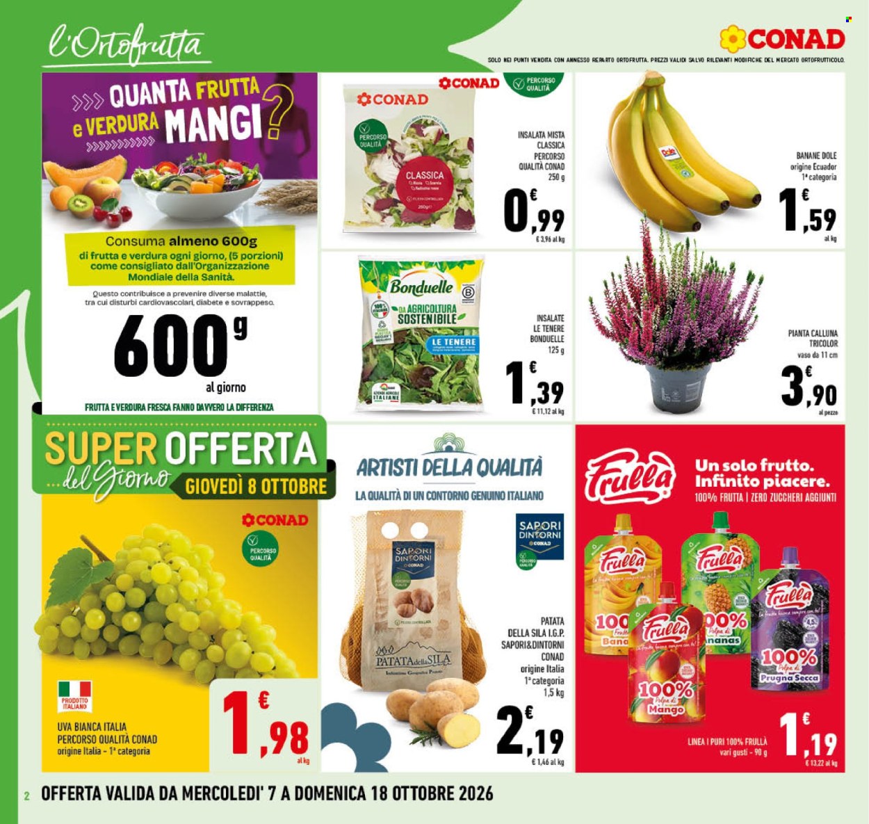 Volantino Conad - 7/10/2026 - 18/10/2026. Pagina 2