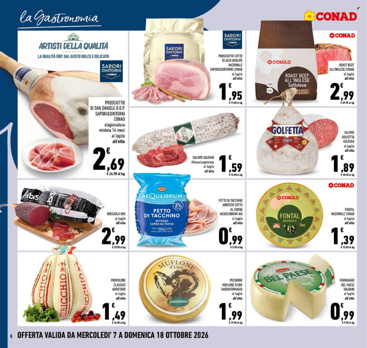 Volantino Conad - 7/10/2026 - 18/10/2026. Pagina 6