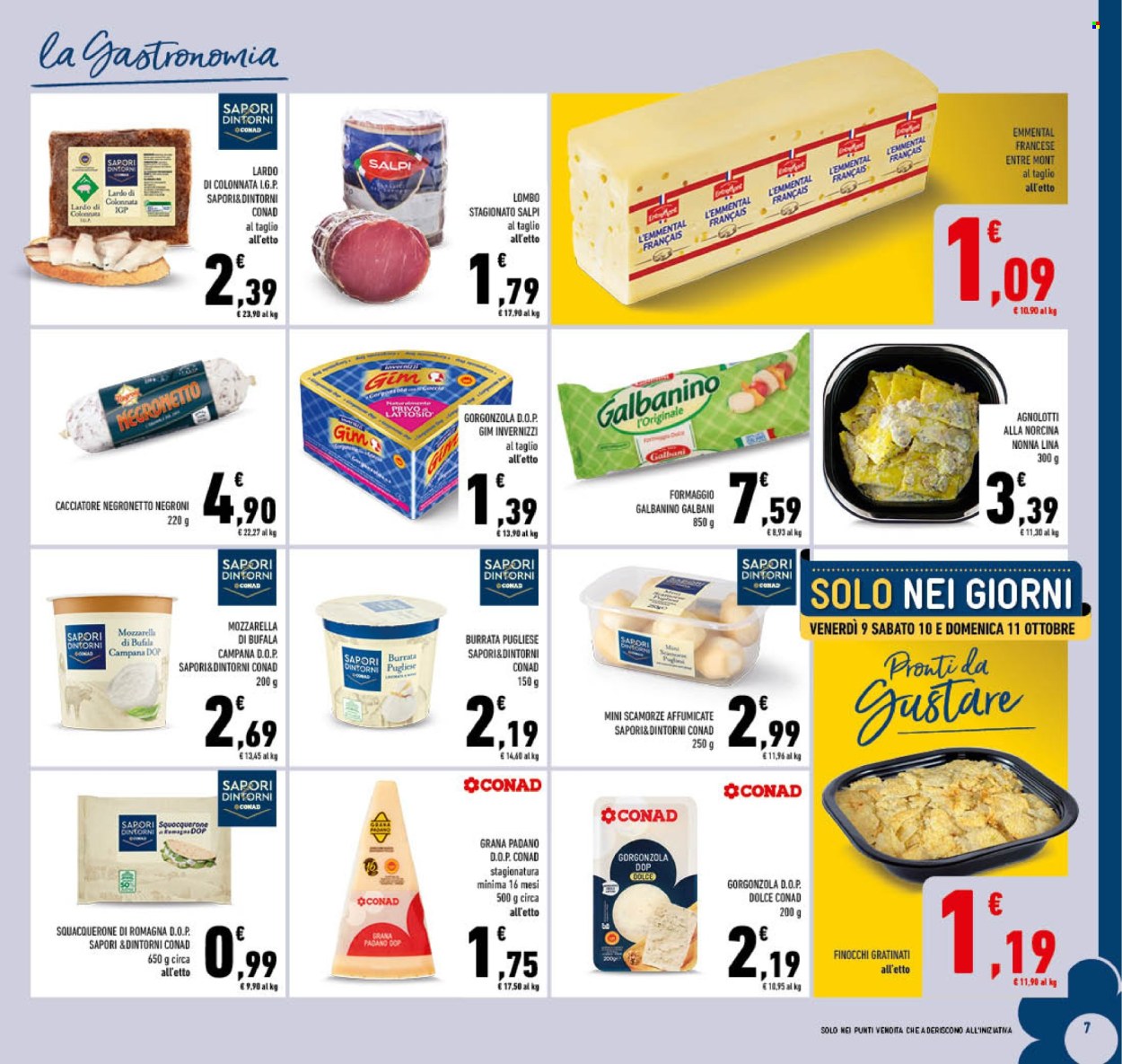 Volantino Conad - 7/10/2026 - 18/10/2026. Pagina 7
