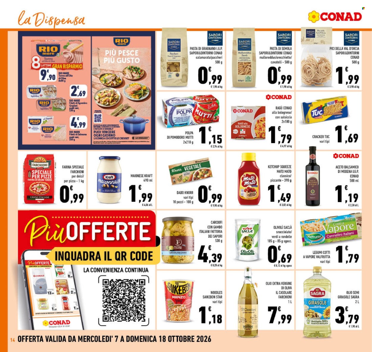 Volantino Conad - 7/10/2026 - 18/10/2026. Pagina 14