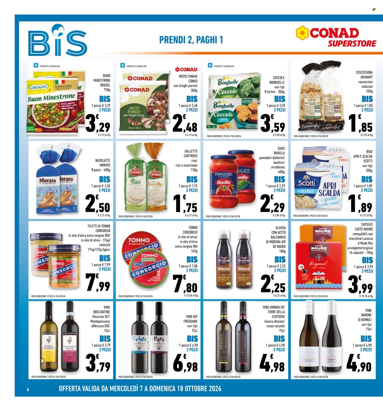 Volantino Conad - 7/10/2026 - 18/10/2026. Pagina 4