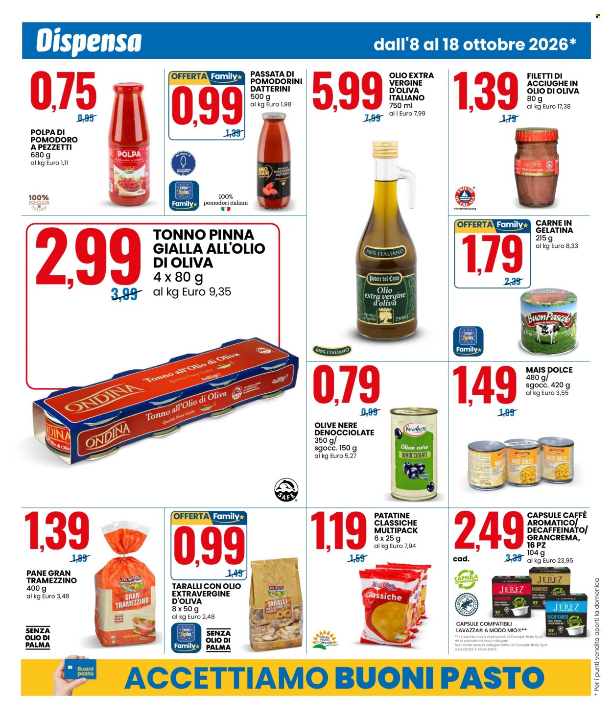 Volantino EuroSpin - 8/10/2026 - 18/10/2026. Pagina 4