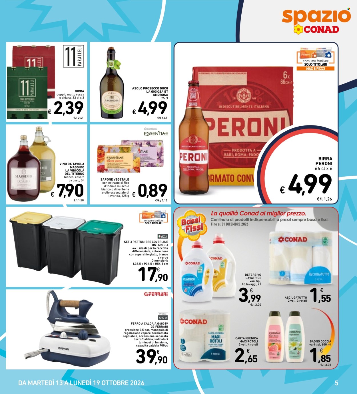 Volantino Spazio Conad - 13/10/2026 - 19/10/2026. Pagina 5