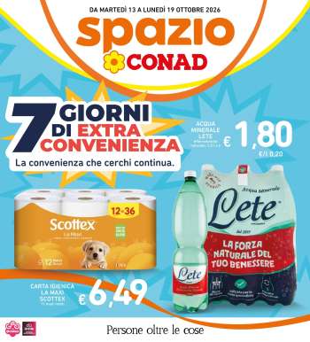 Volantino Conad - 13/10/2026 - 19/10/2026.