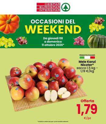 Volantino Interspar - 8/10/2026 - 11/10/2026.