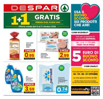 Volantino Despar - 12/10/2026 - 17/10/2026.