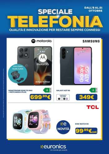 Volantino Euronics - 8/10/2026 - 21/10/2026.