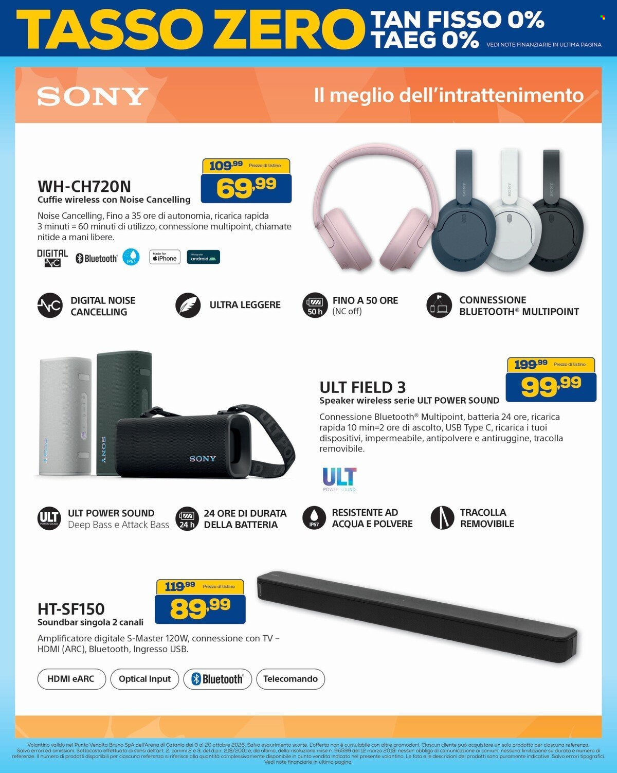 Volantino Euronics - 9/10/2026 - 20/10/2026. Pagina 37