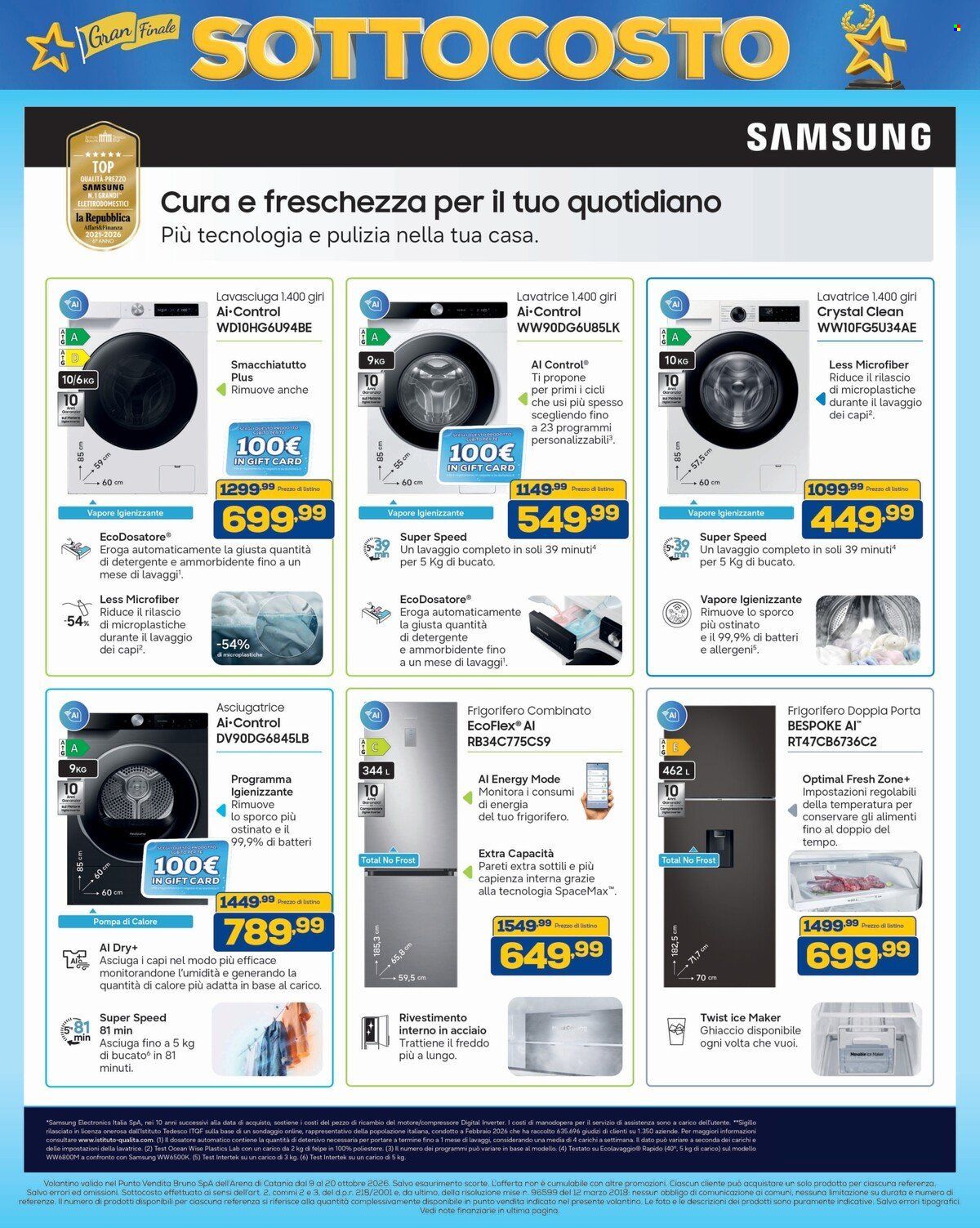 Volantino Euronics - 9/10/2026 - 20/10/2026. Pagina 40