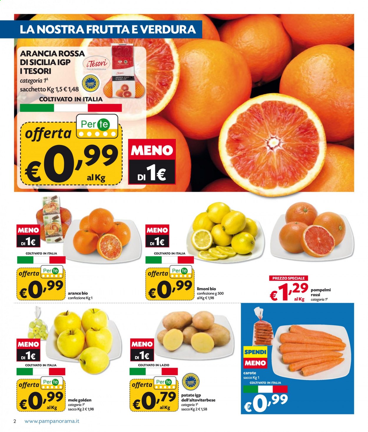 Volantino Pam Panorama - 30/12/2020 - 13/1/2021. Pagina 2