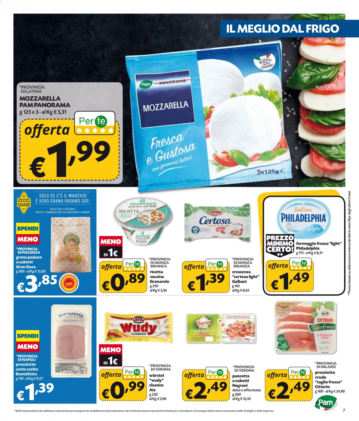 Volantino Pam Panorama - 30/12/2020 - 13/1/2021. Pagina 7