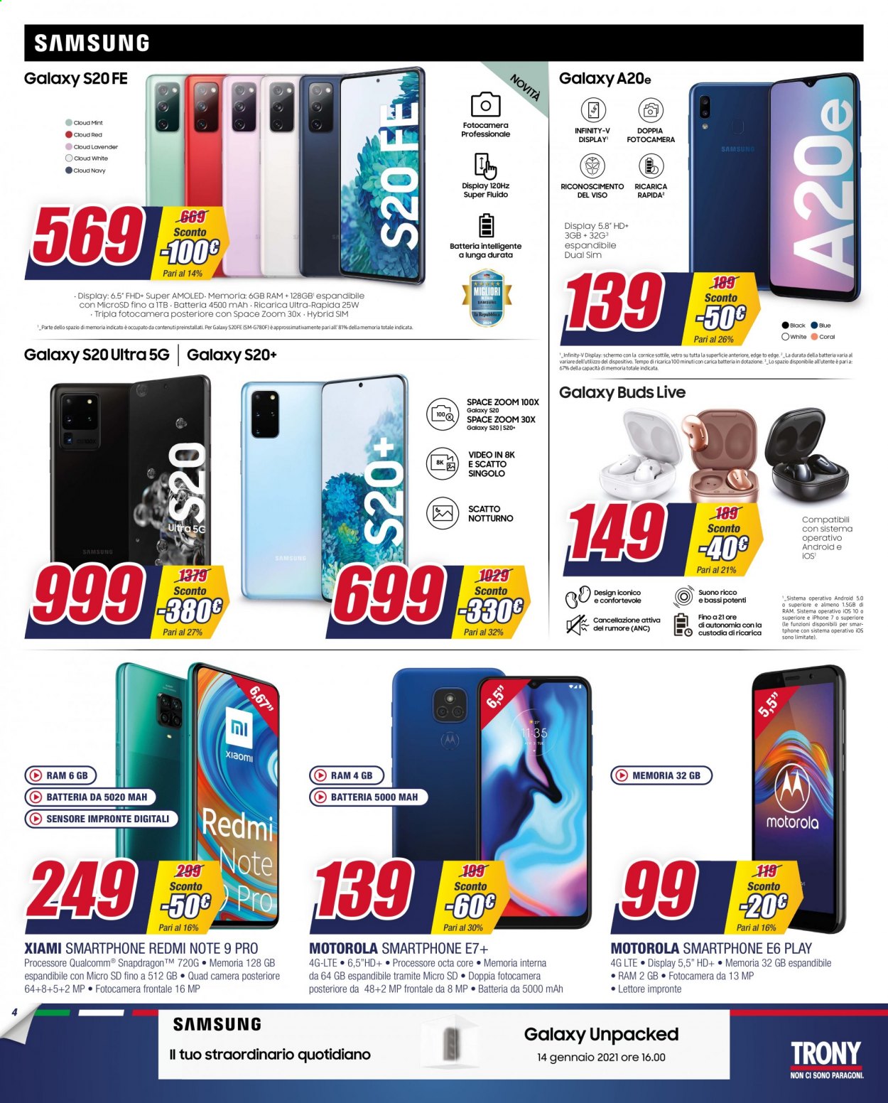 Volantino Trony - 2/1/2021 - 27/1/2021. Pagina 4