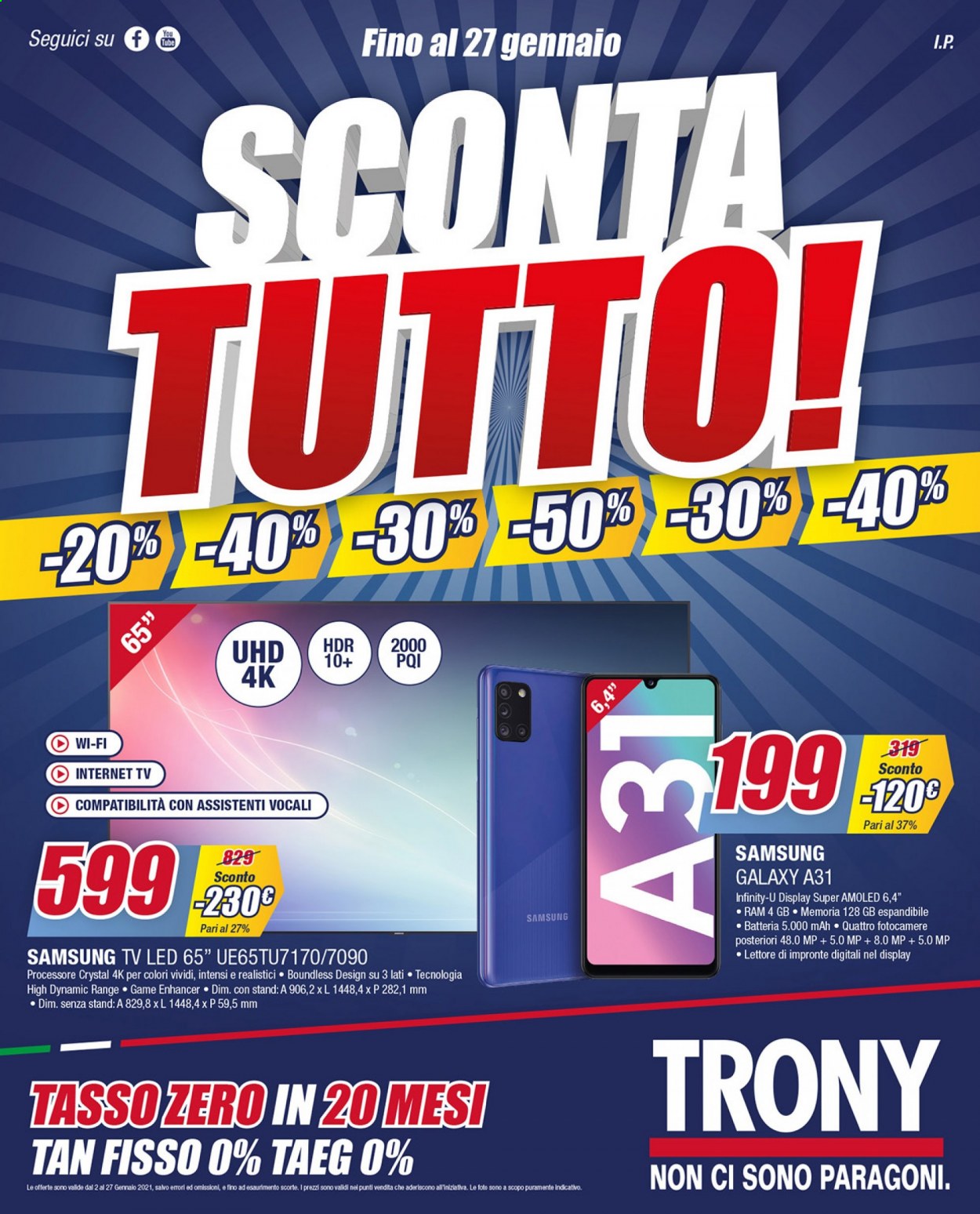 Leták Trony - 3.1.2021 - 27.1.2021. Strana 1