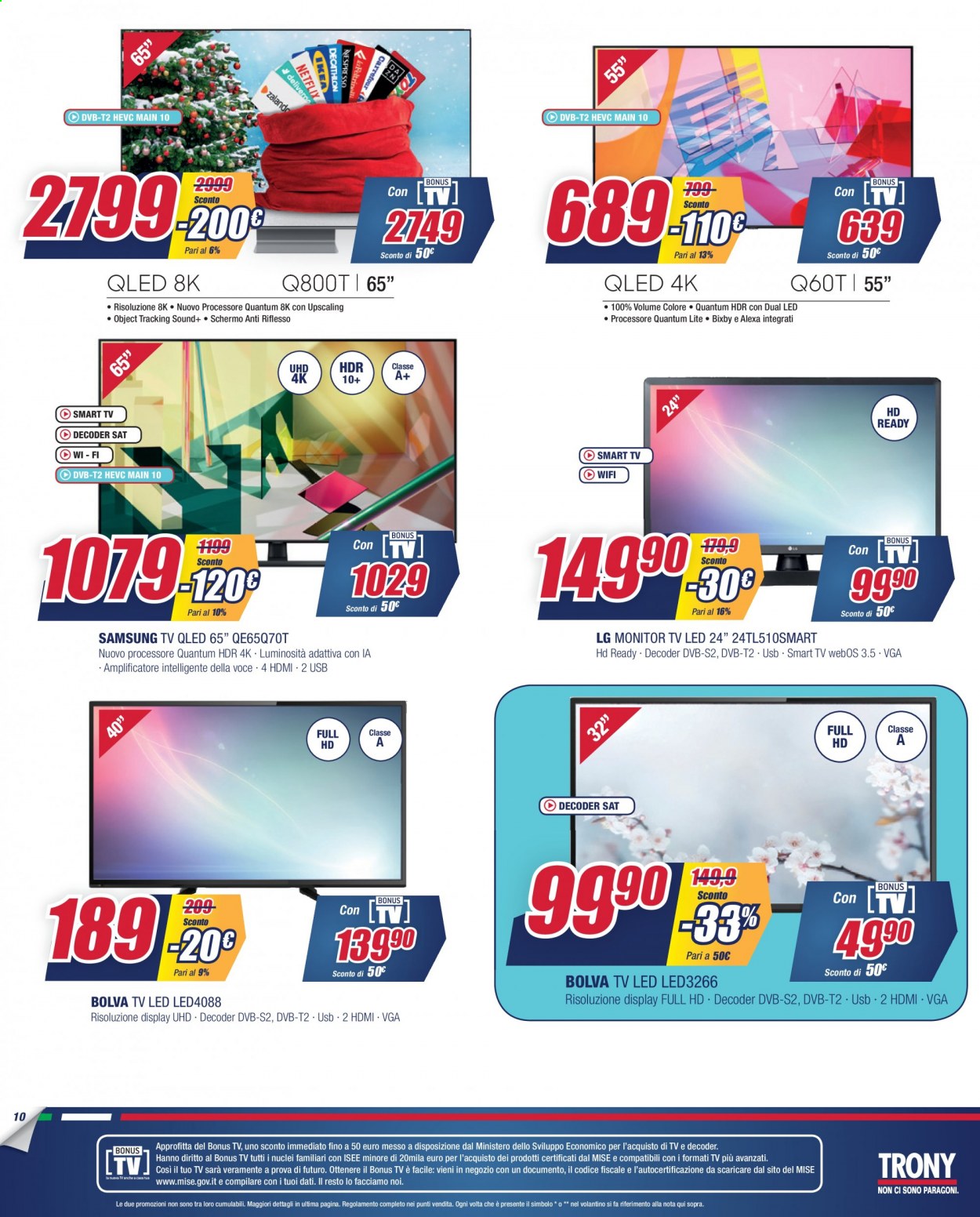 Volantino Trony - 4/1/2021 - 20/1/2021. Pagina 10
