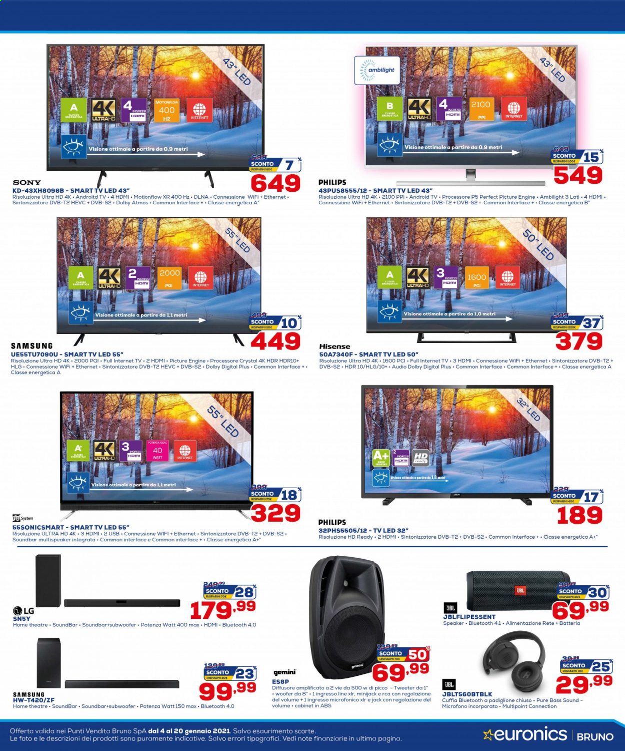 Volantino Euronics - 4/1/2021 - 20/1/2021. Pagina 9