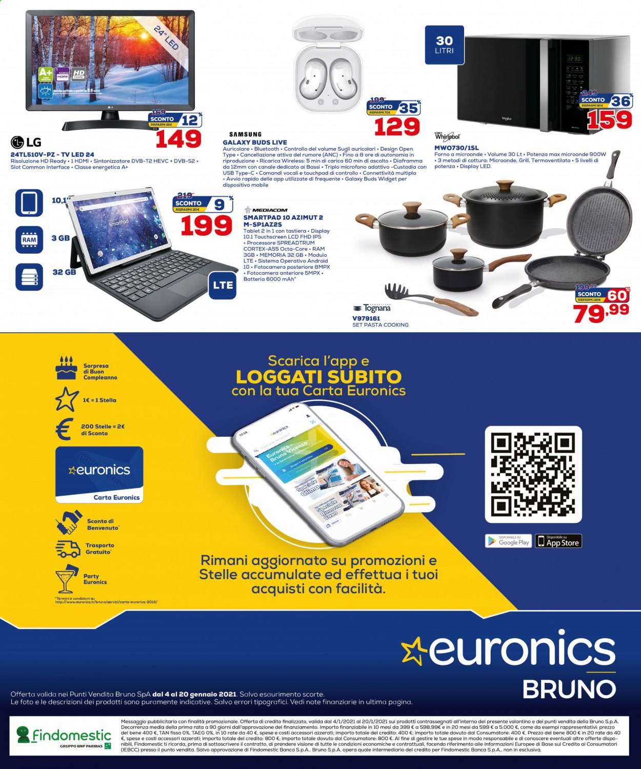 Volantino Euronics - 4/1/2021 - 20/1/2021. Pagina 17