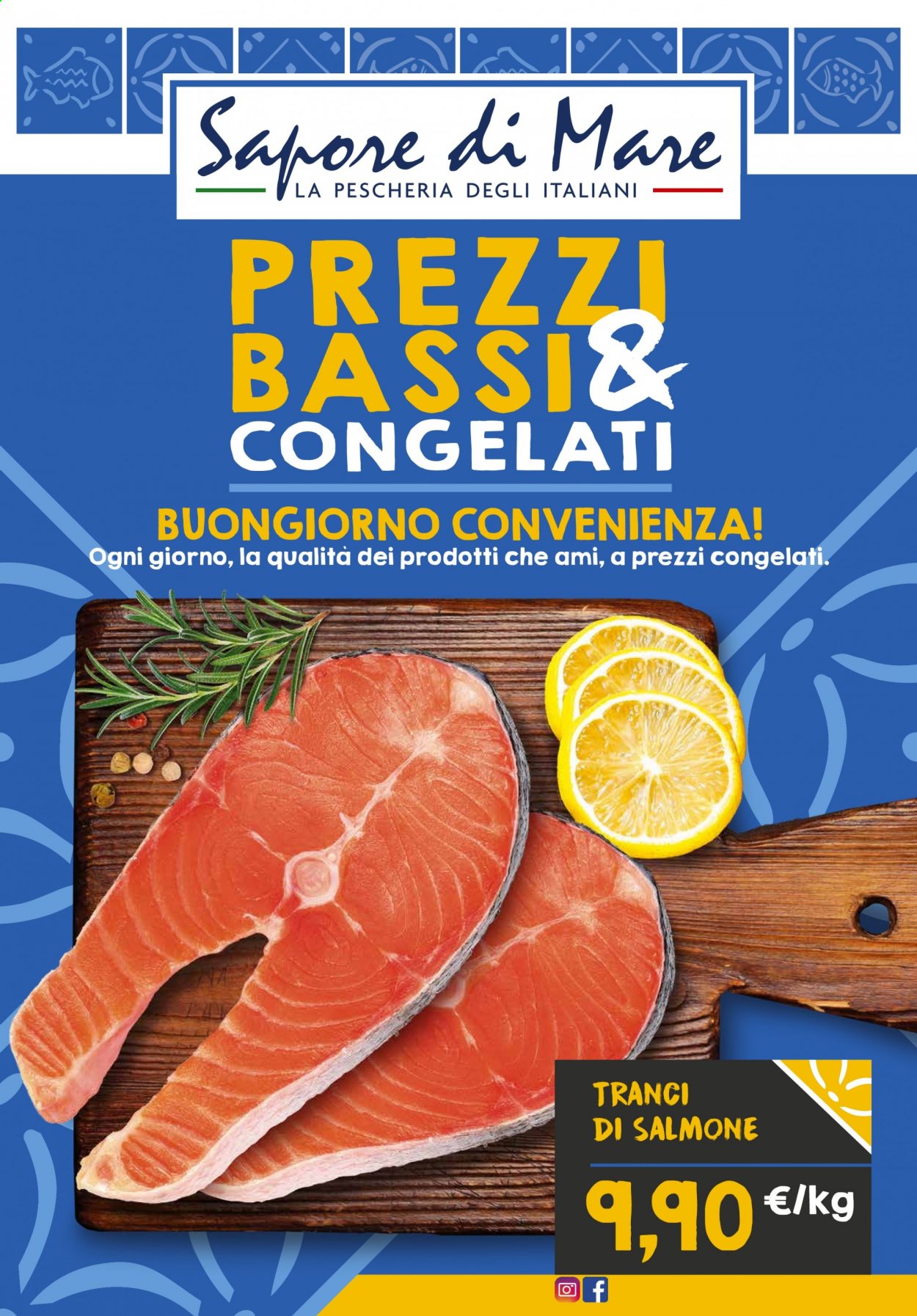 thumbnail - Volantino Sapore di Mare - Prodotti in offerta - salmone. Pagina 1.