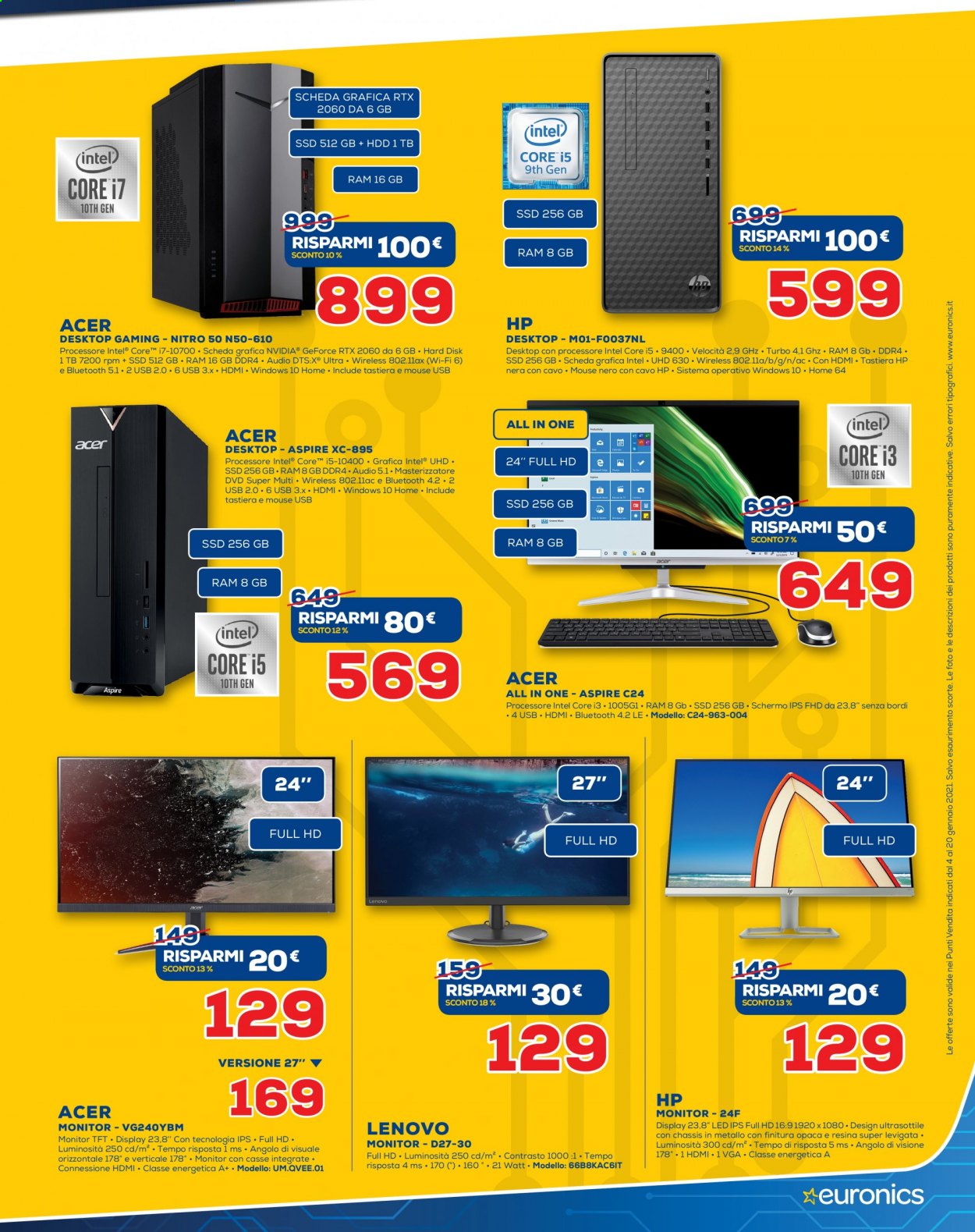 Volantino Euronics - 4/1/2021 - 20/1/2021. Pagina 8