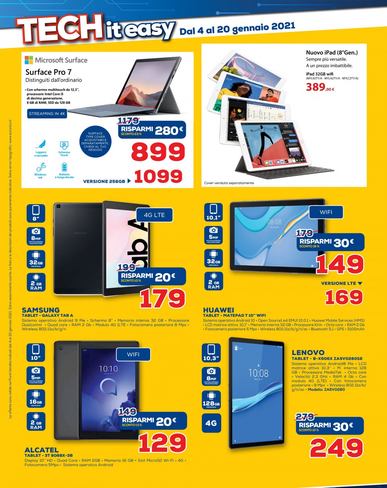 Volantino Euronics - 4/1/2021 - 20/1/2021. Pagina 9