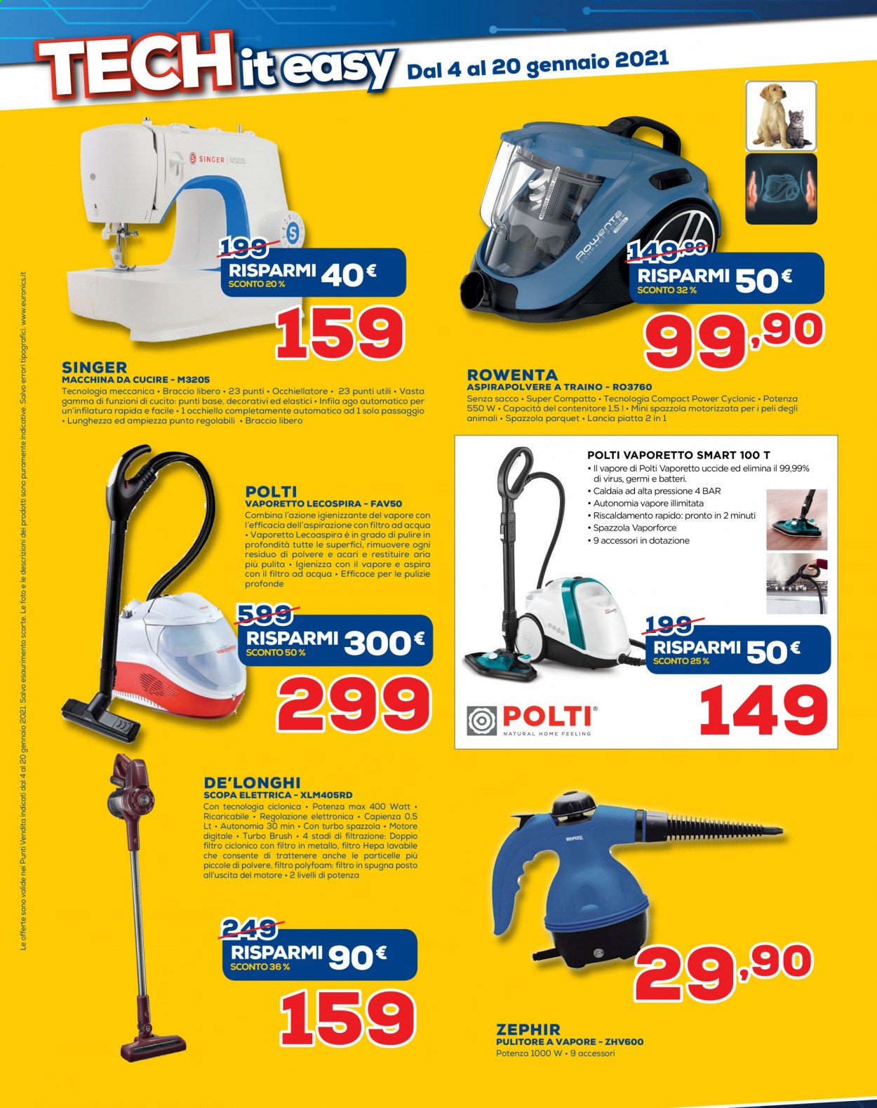 Volantino Euronics - 4/1/2021 - 20/1/2021. Pagina 18
