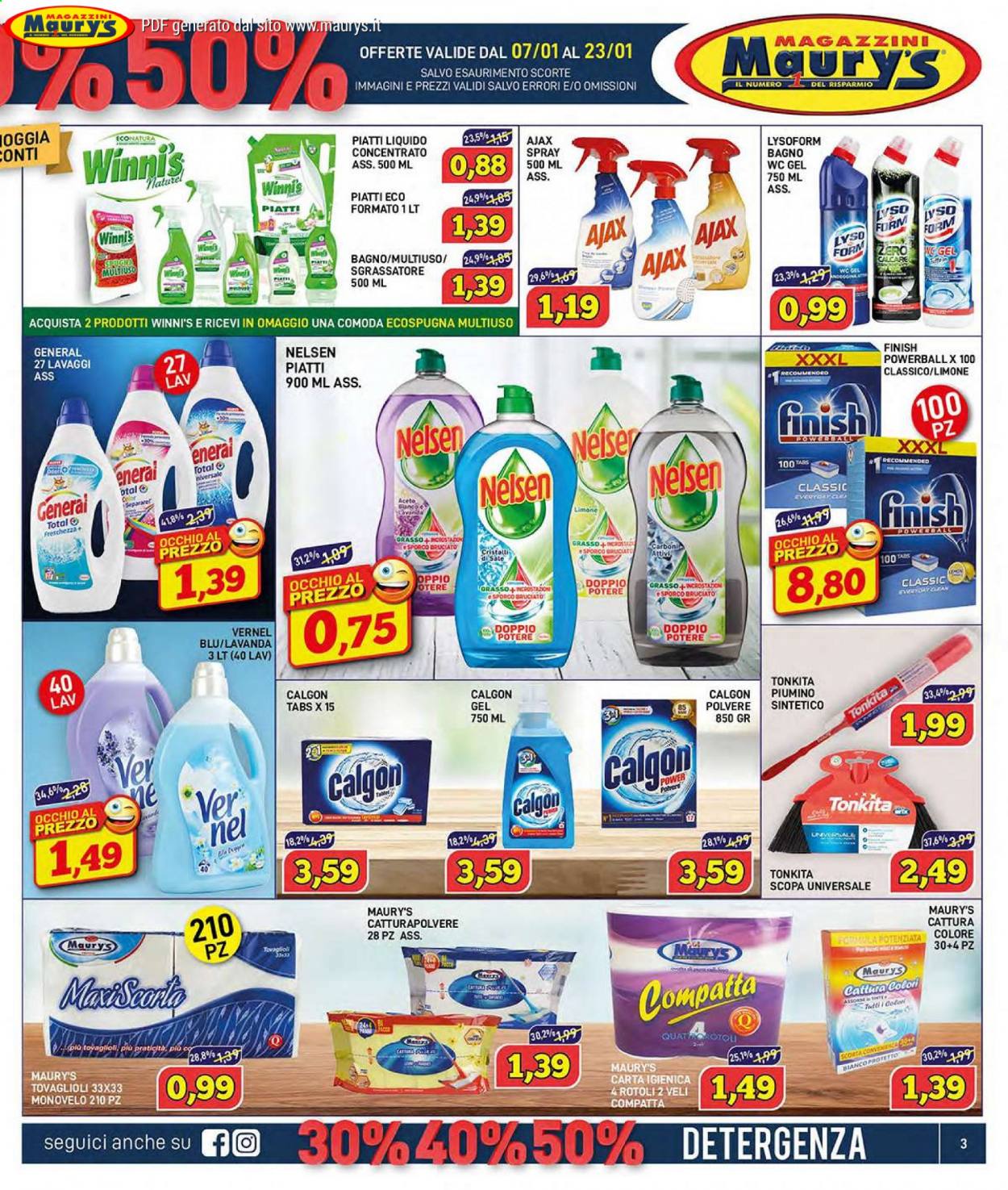 Volantino Maury's - 7/1/2021 - 23/1/2021. Pagina 3